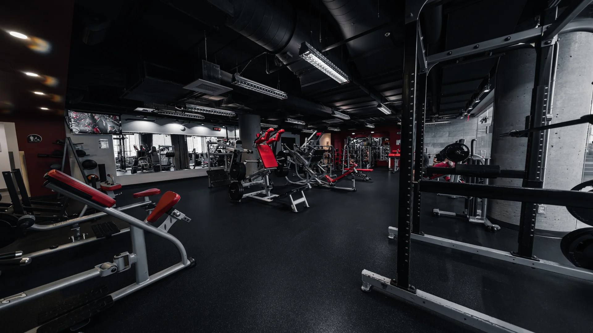 Image de l'entraînement en salle