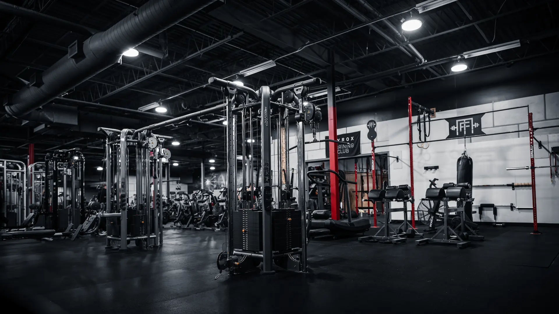 Image de l'entraînement en salle